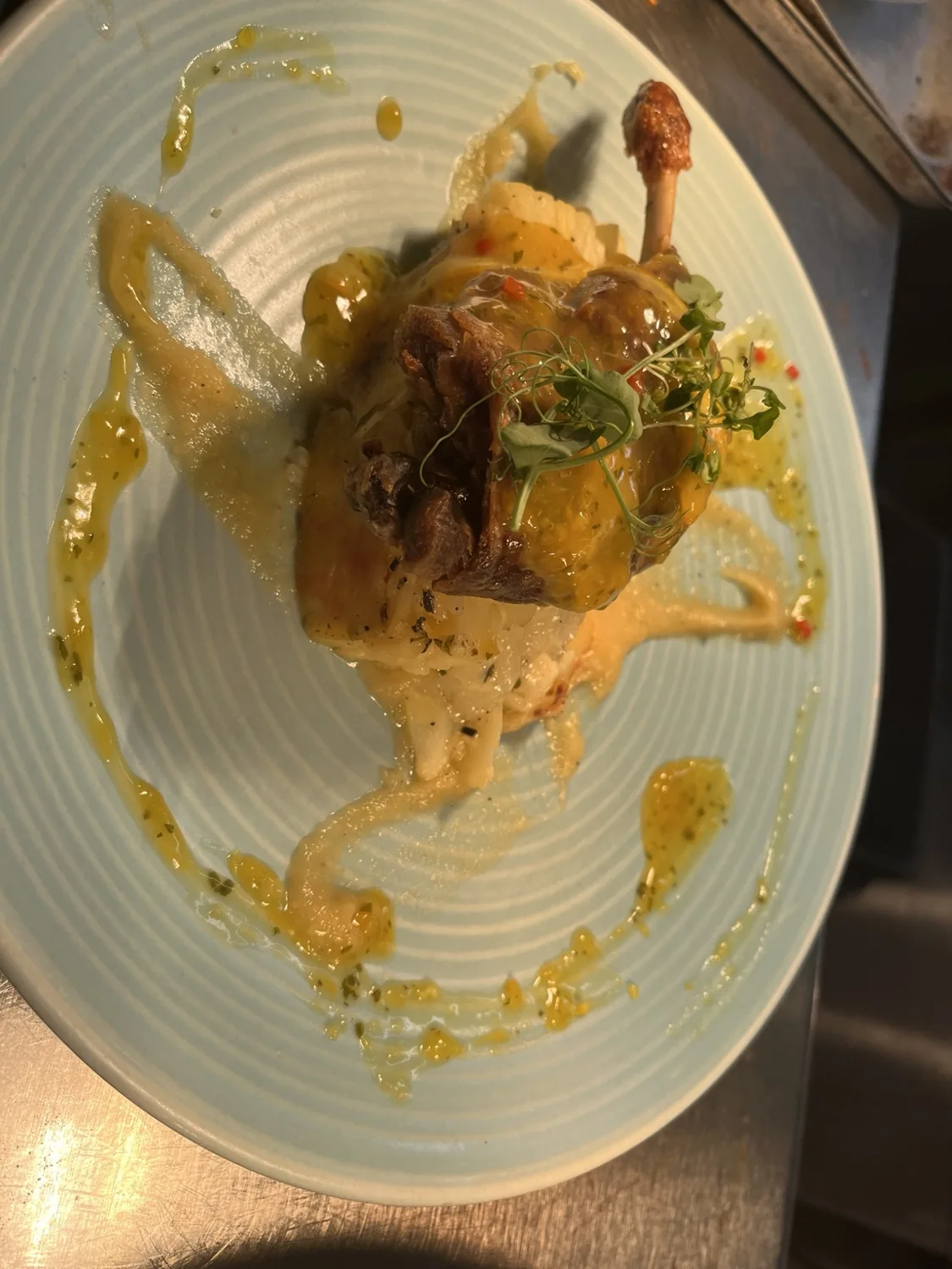 Chef’s plated special