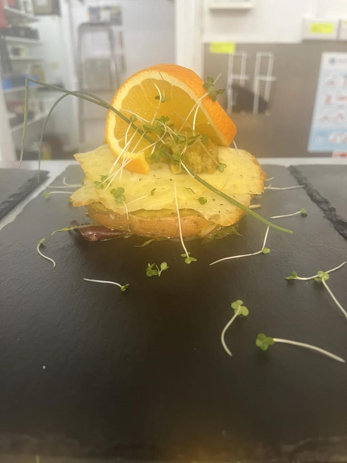 Beautifully presented starter